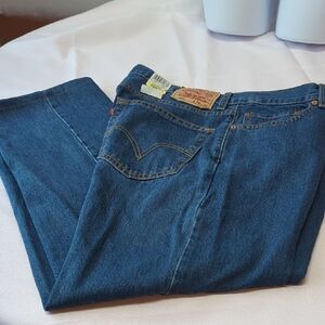 Levi's 550 Blue Relaxed Fit Jeans Classic Denim